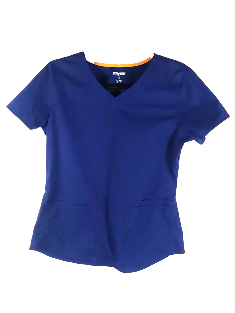 Scrub Star Women's Scrub Top Navy Blue Size Small